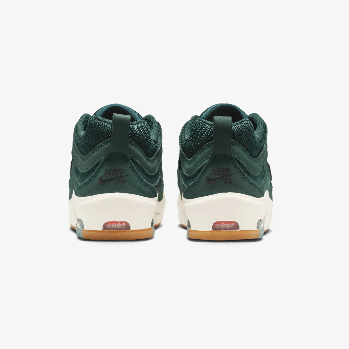 Nike SB Air Max Ishod 2 (Deep Green/White/Gum) - Image 3