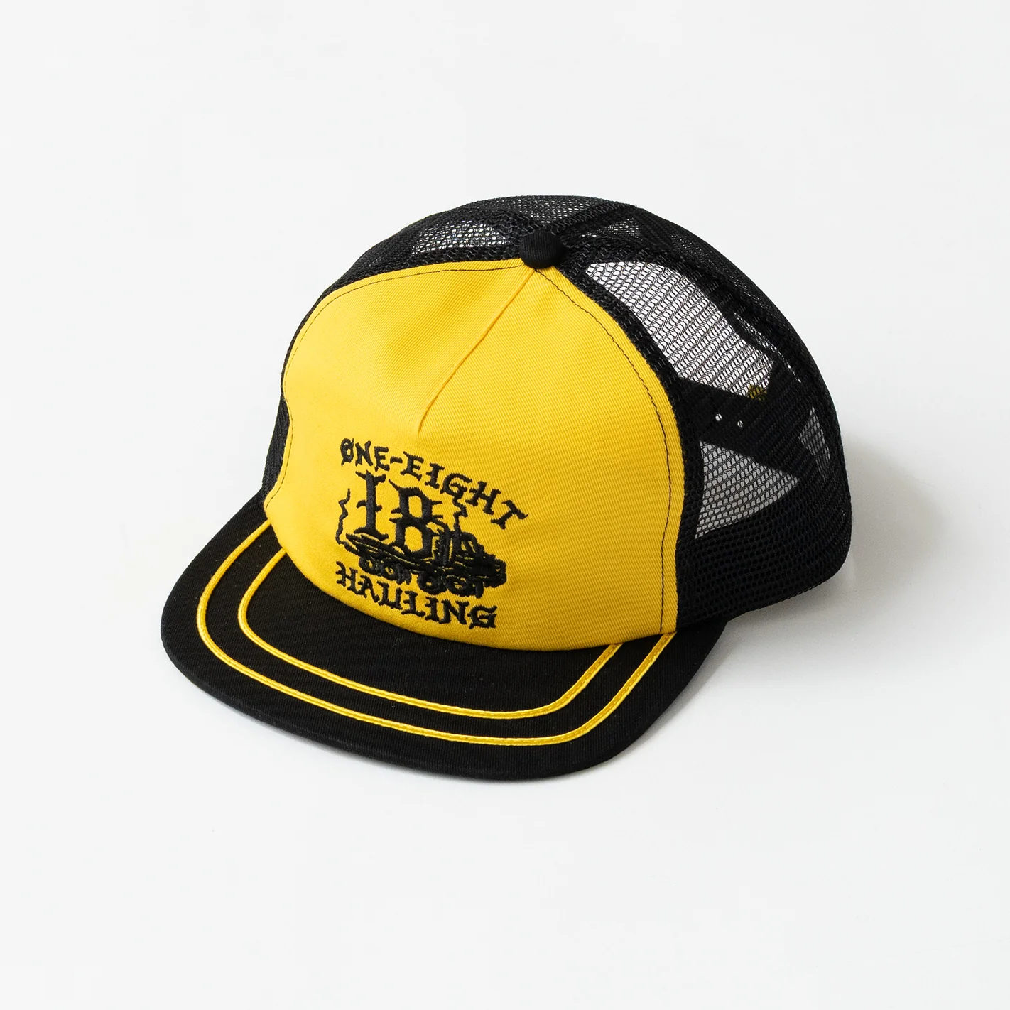 Antihero 18 Hauling Snapback (Black/Yellow)