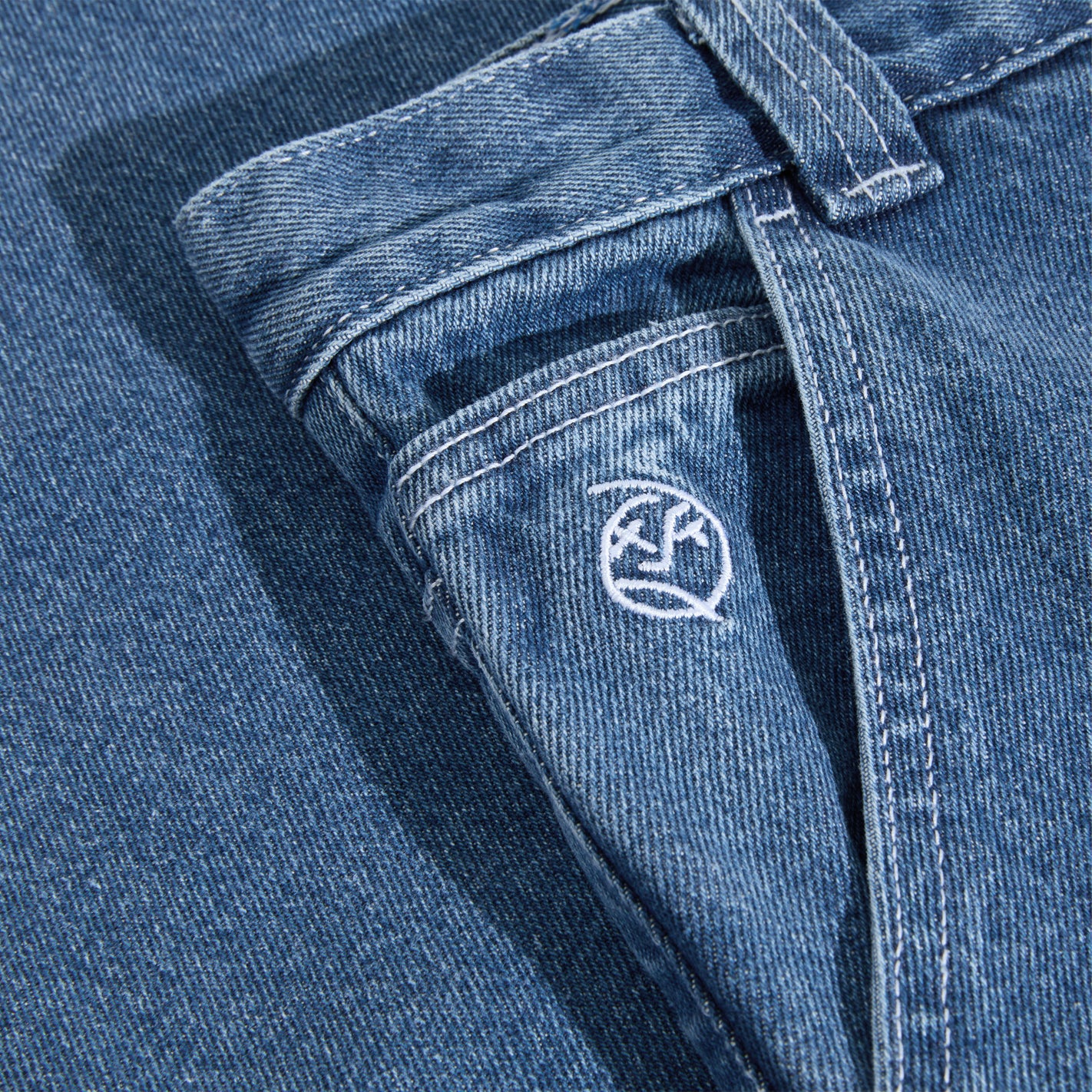 Polar Big Boy Work Pants (Blue Wash) - Image 3