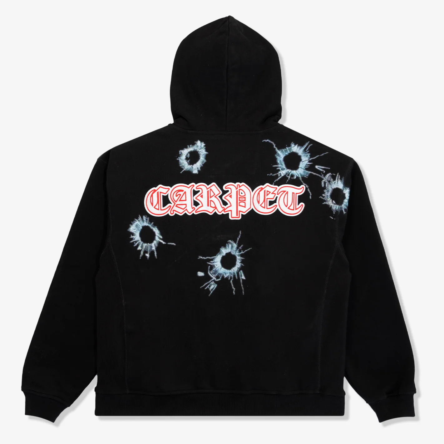 Carpet Body Count Zip Hoodie (Black) - Image 2