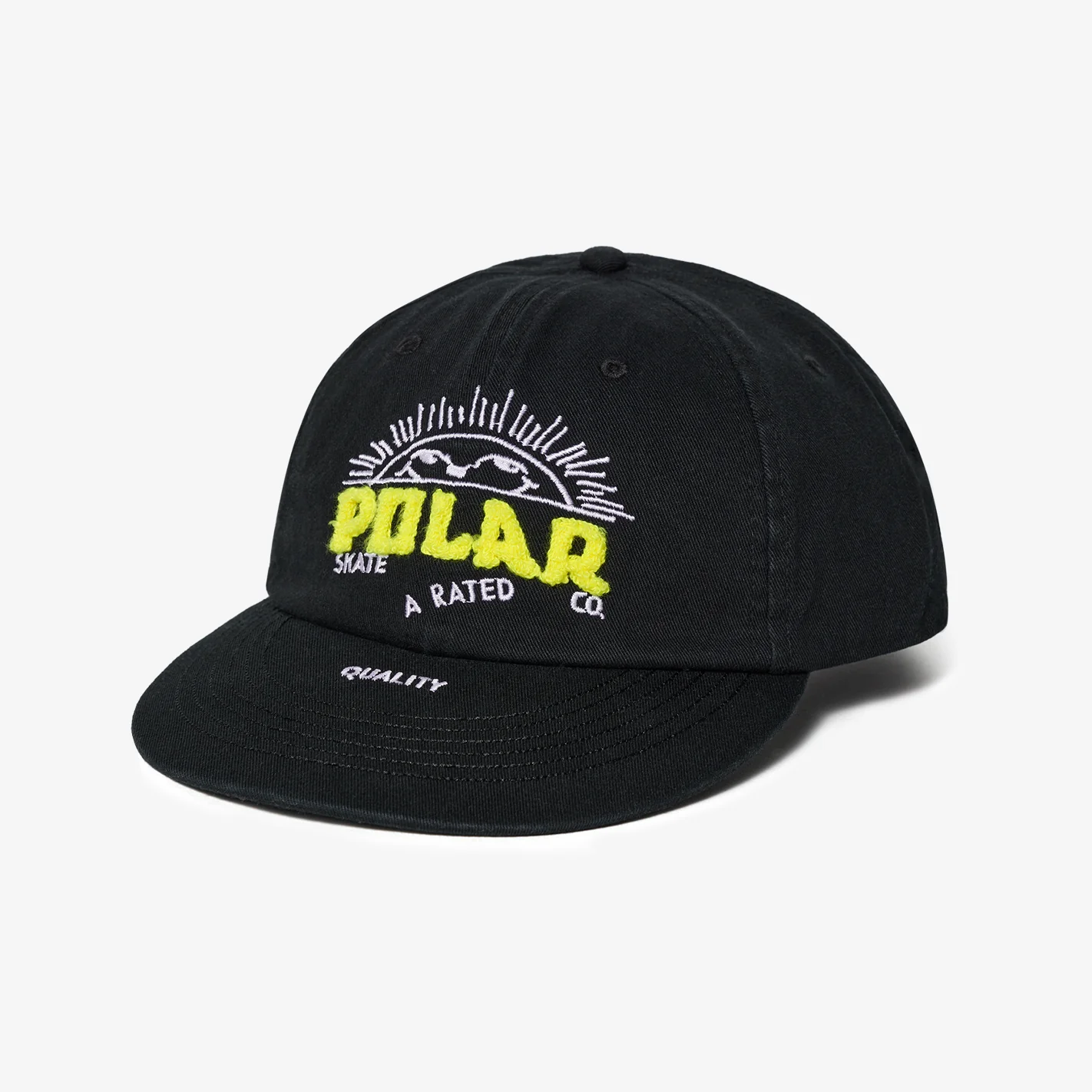 Polar Cheeky Sun Ramy Cap (Black)