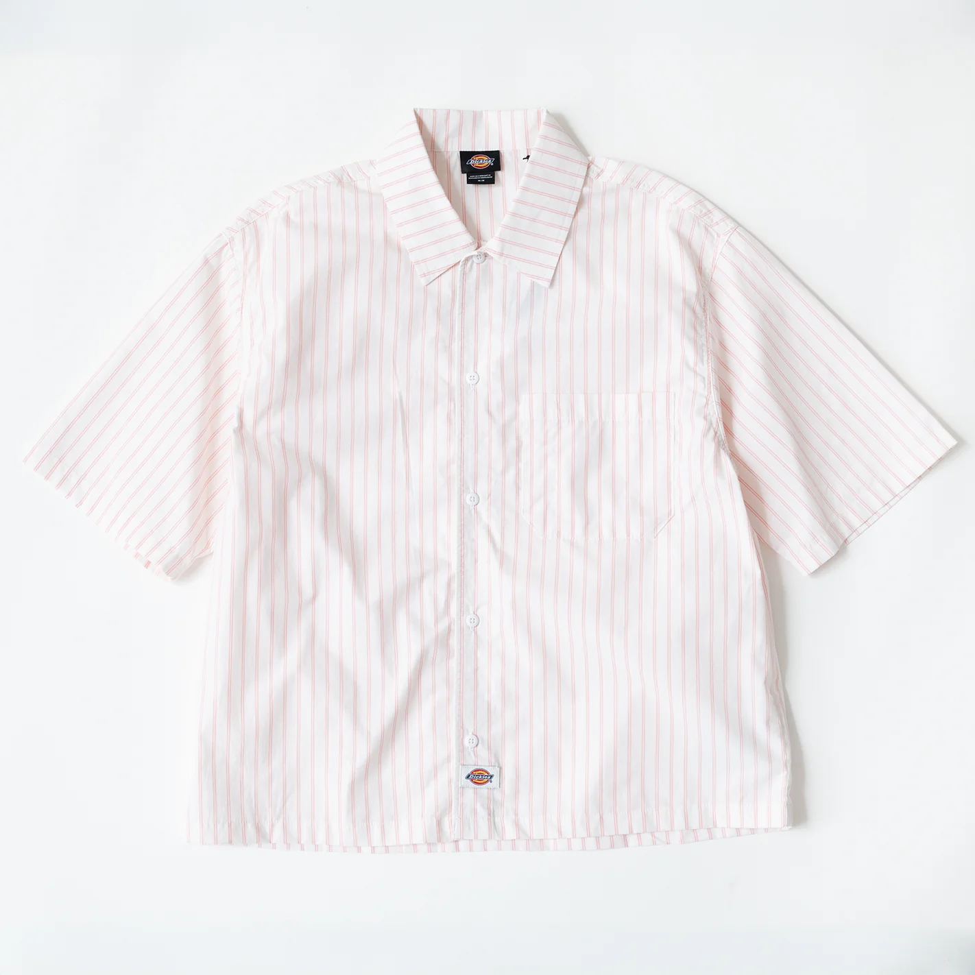 Dickies Venedocia Striped Shirt (Pink/White)