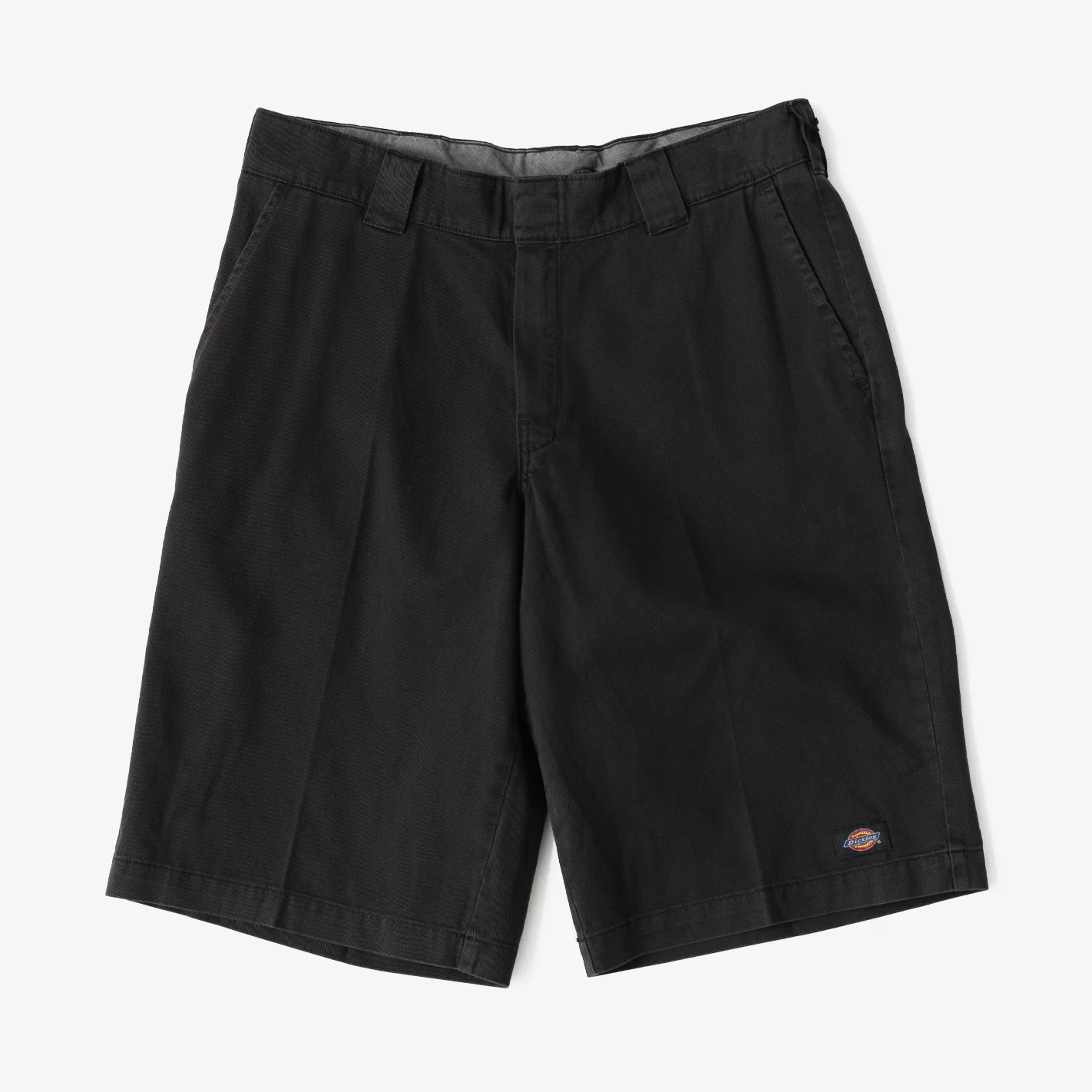 Dickies Worn In 13" Loose Work Shorts (Black)