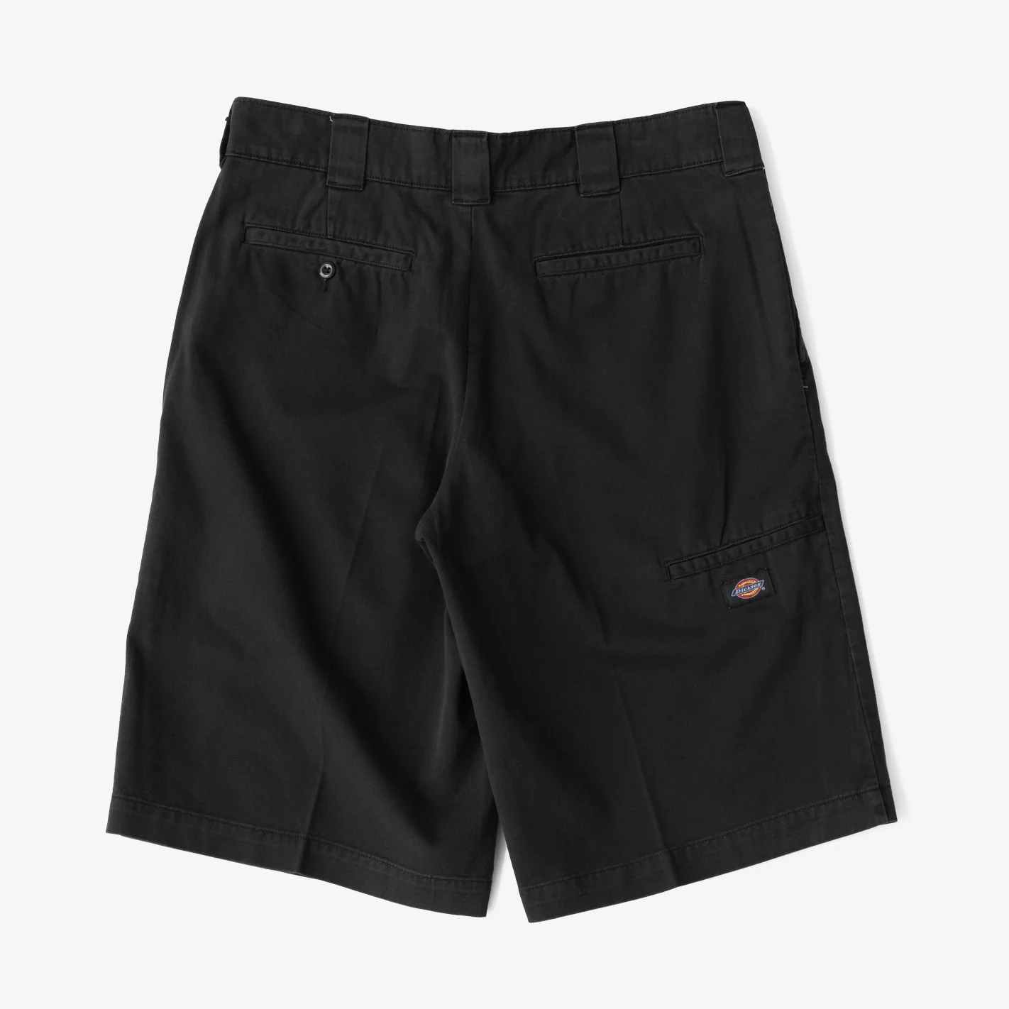 Dickies Worn In 13" Loose Work Shorts (Black) - Image 2