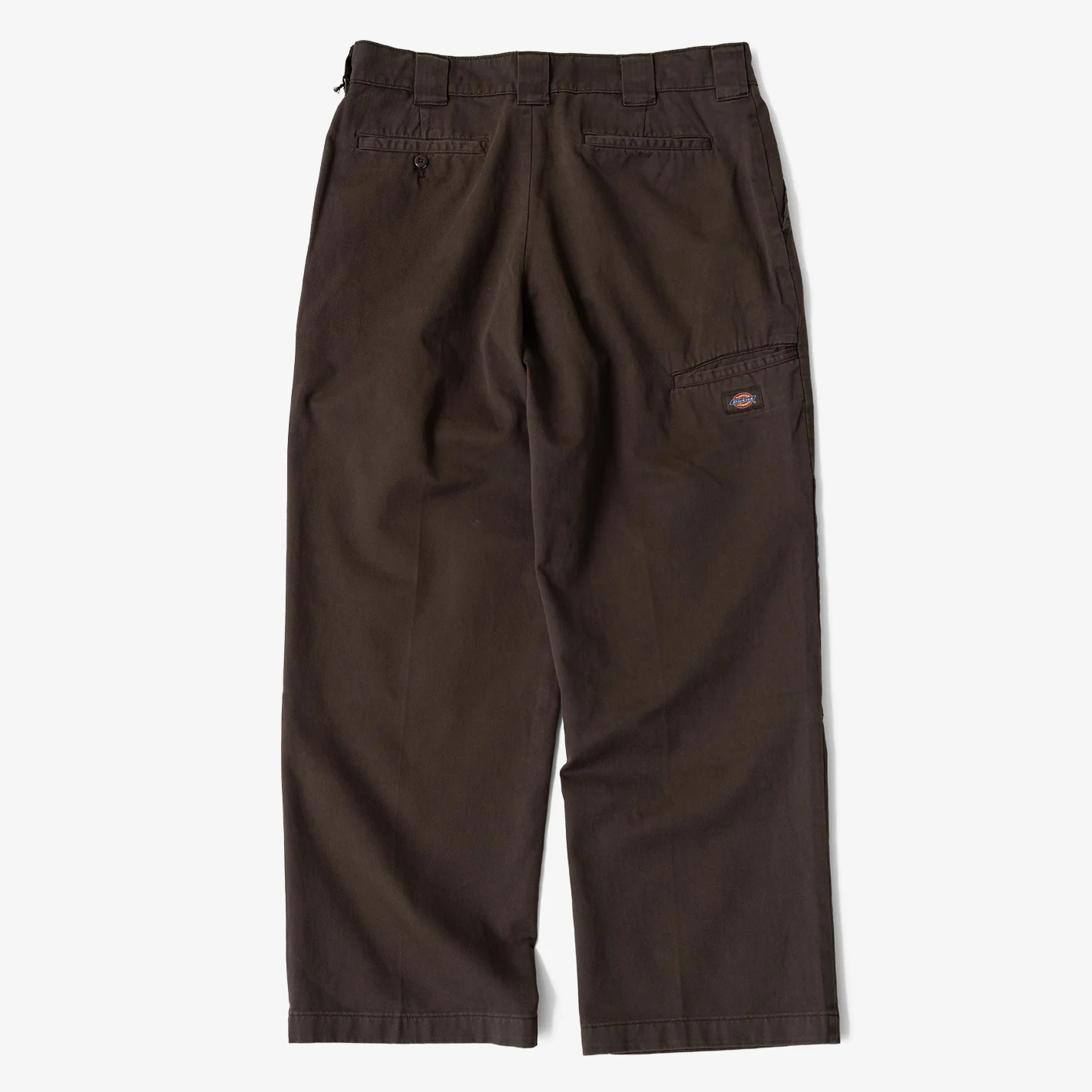 Dickies Worn In Double Knee Work Pant (Brown) - Image 2