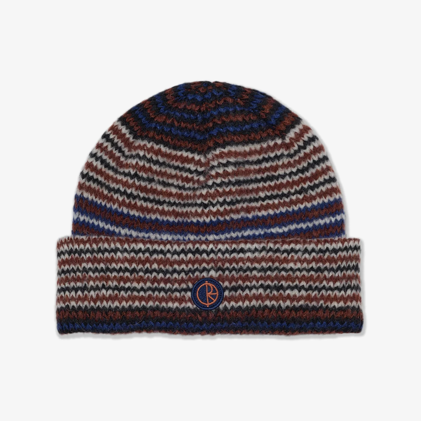 Polar George Beanie (Blue/Orange)