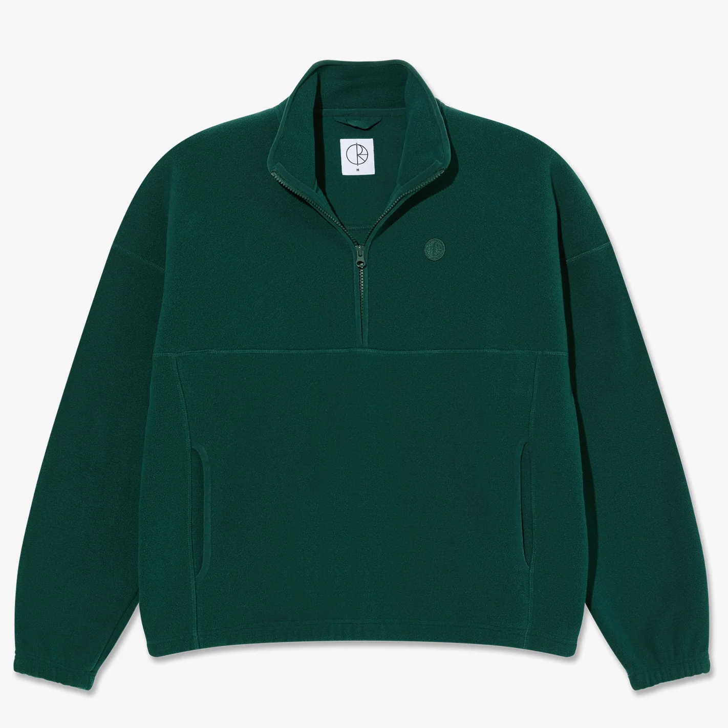 Polar Ivan Half Zip Sweatshirt (Dark Emerald)