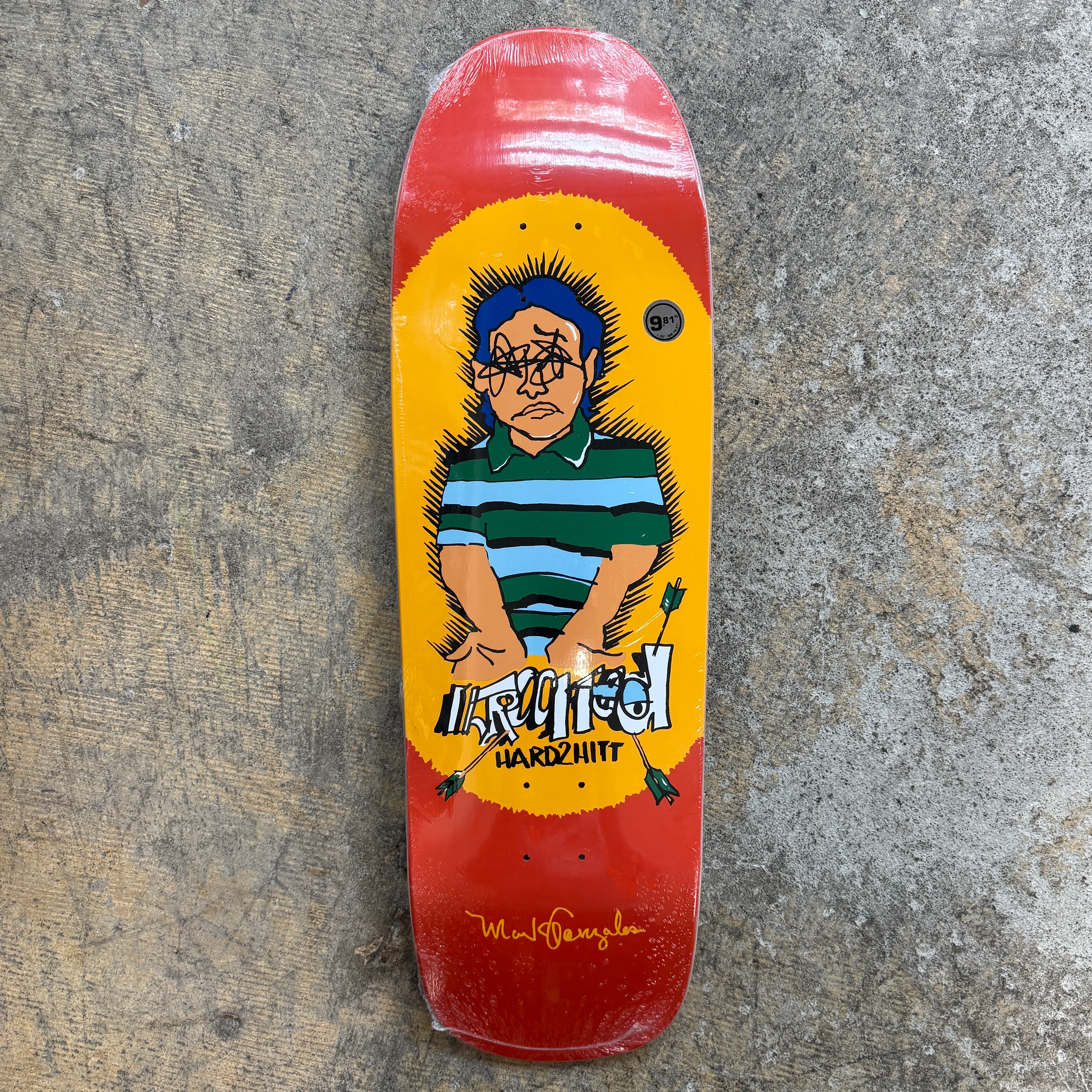 Krooked Gonz Hard2hitt Deck 9.81