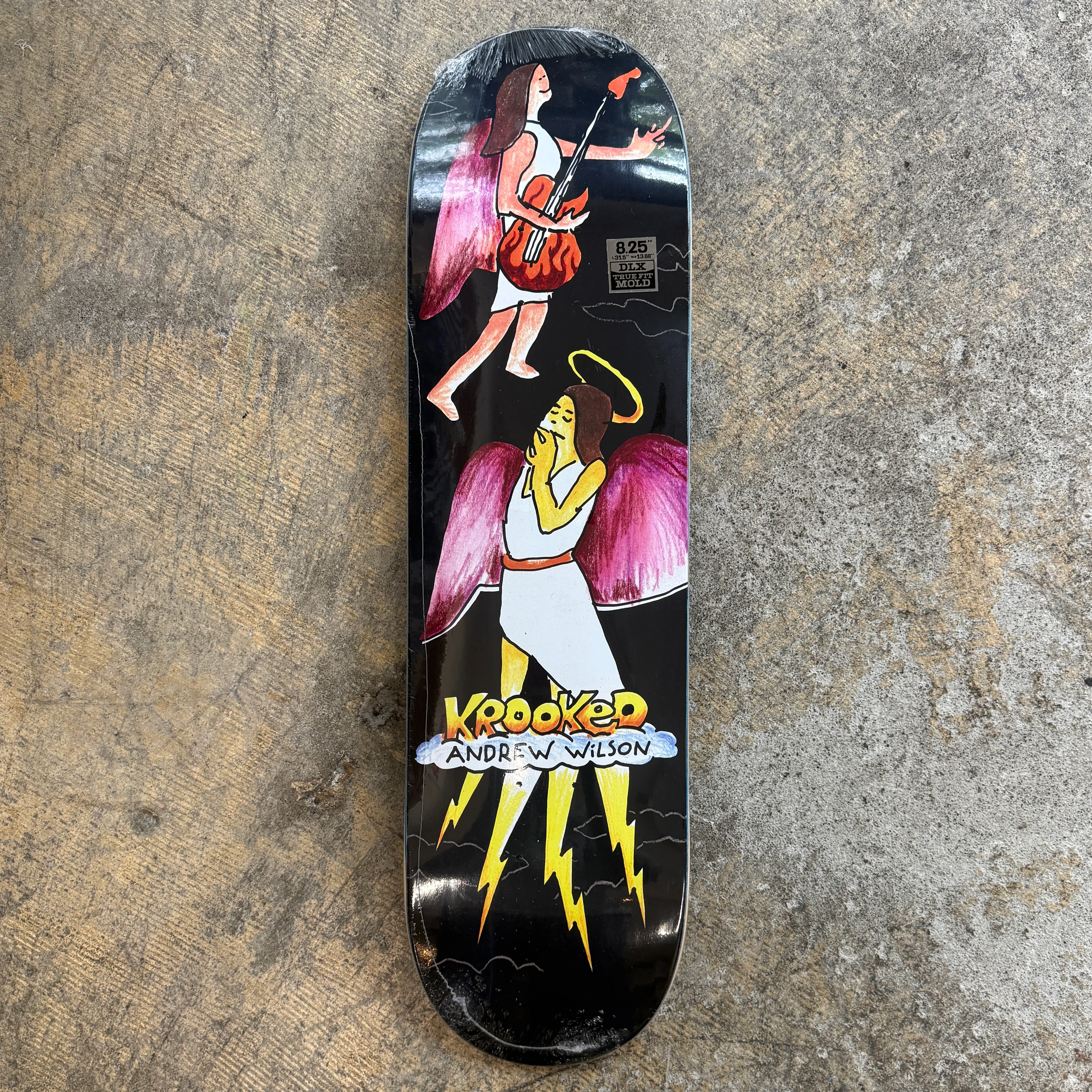 Krooked Wilson Angel True Fit Deck 8.25