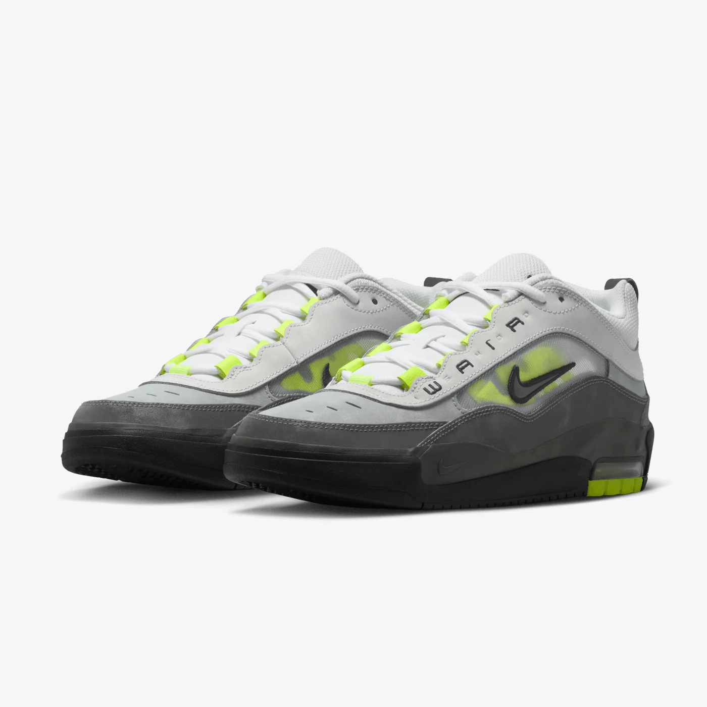 Nike SB Air Max Ishod (Grey/Green) - Image 2