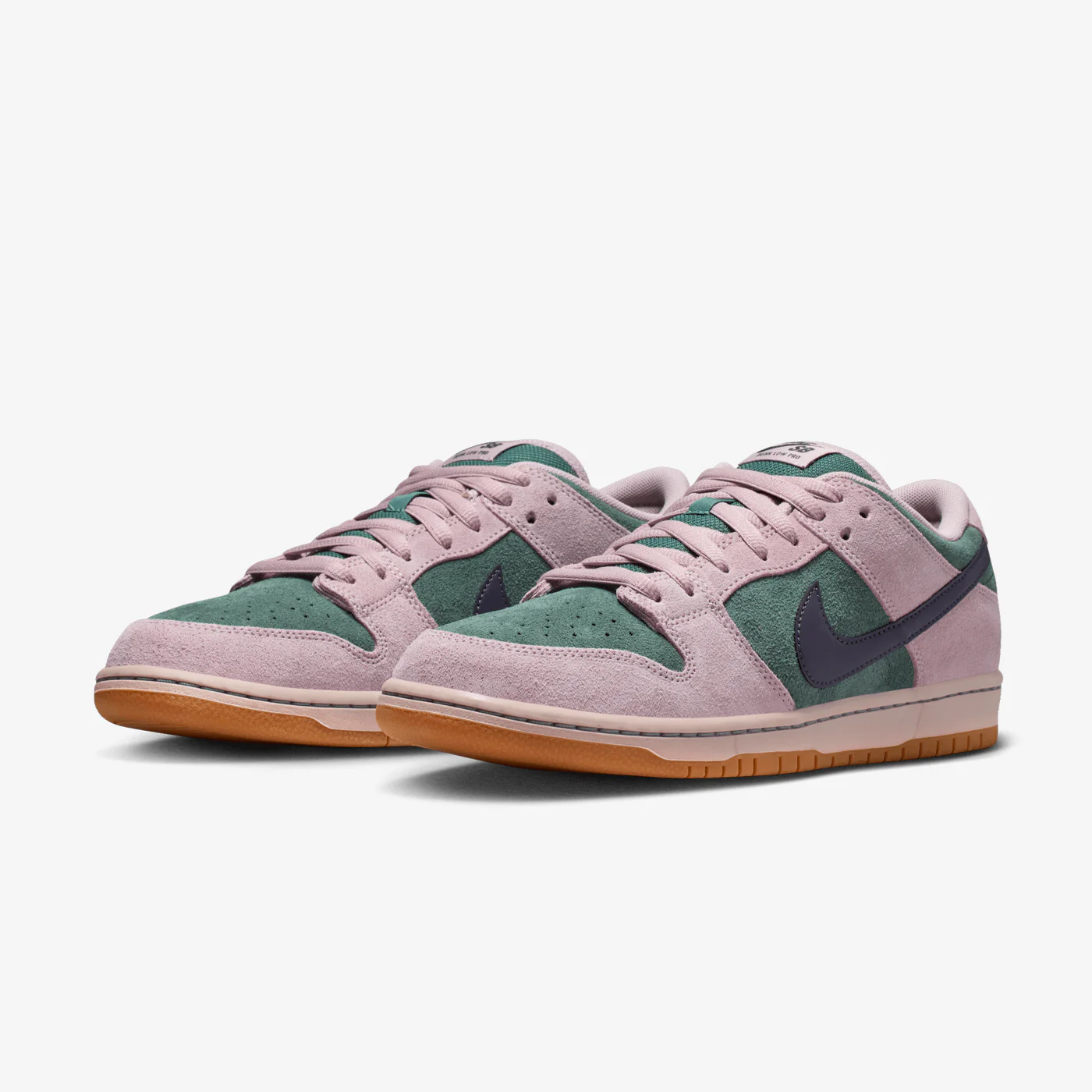 Nike SB Dunk Low Pro (Mineral Slate/Raisin/Rose) - Image 2