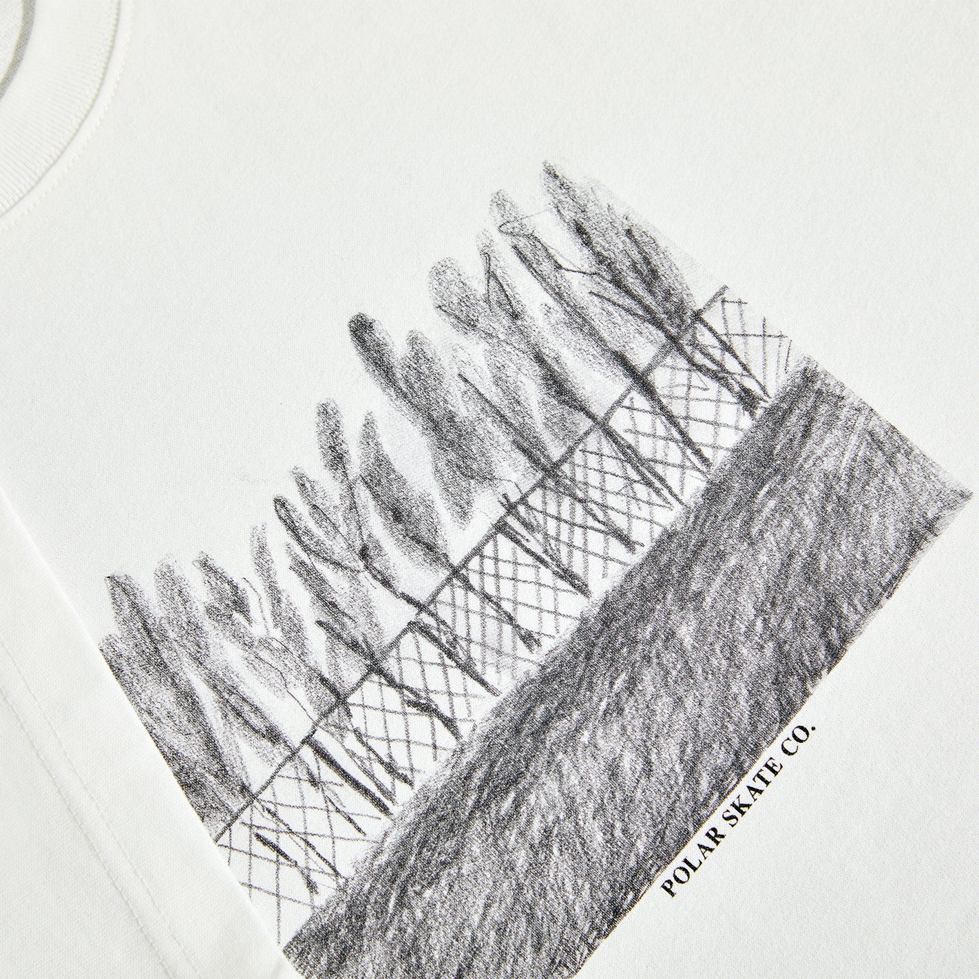 Polar Fence Tee (Cloud White) - Image 2