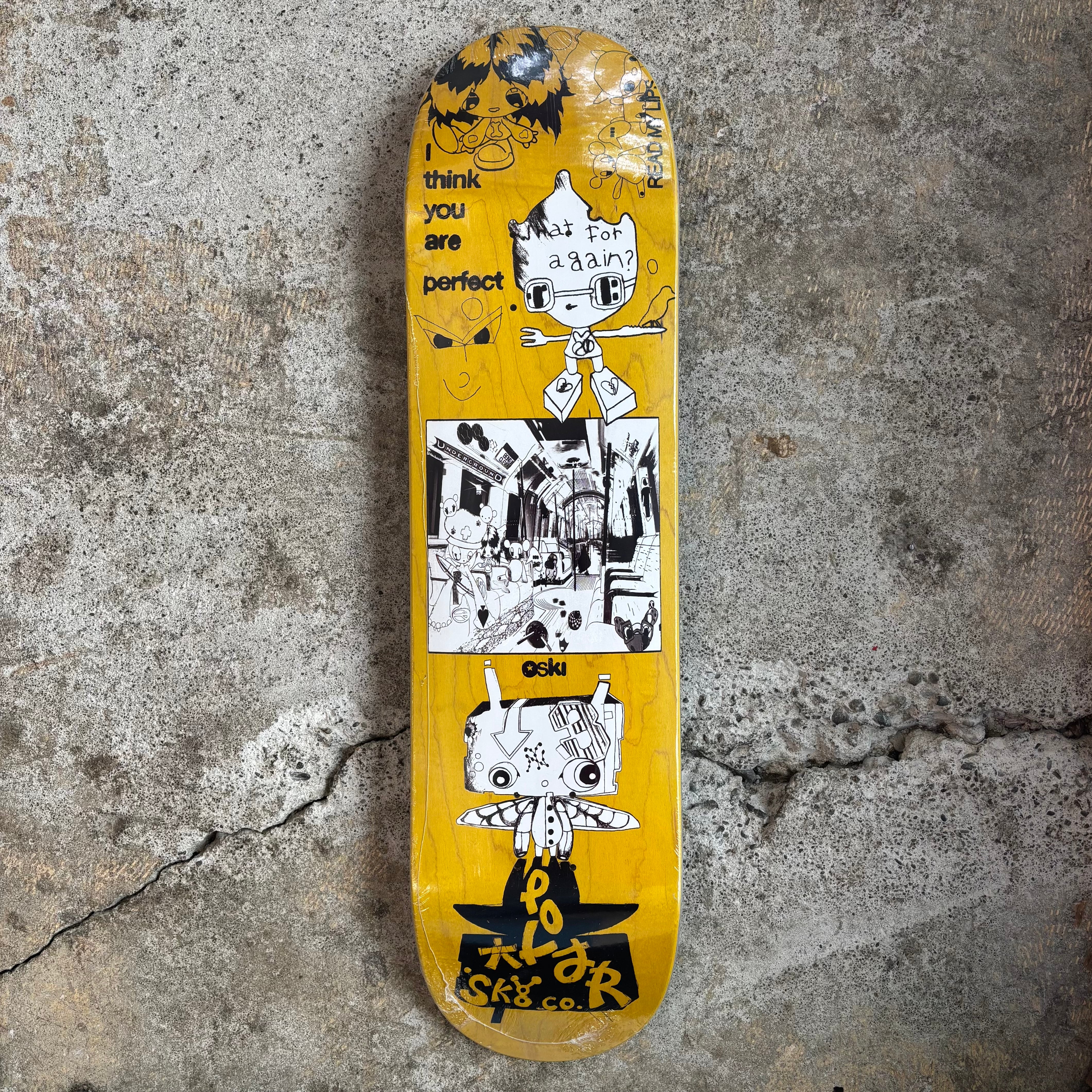 Polar Oski I Think You Perfect Deck 8.0 (Yellow)