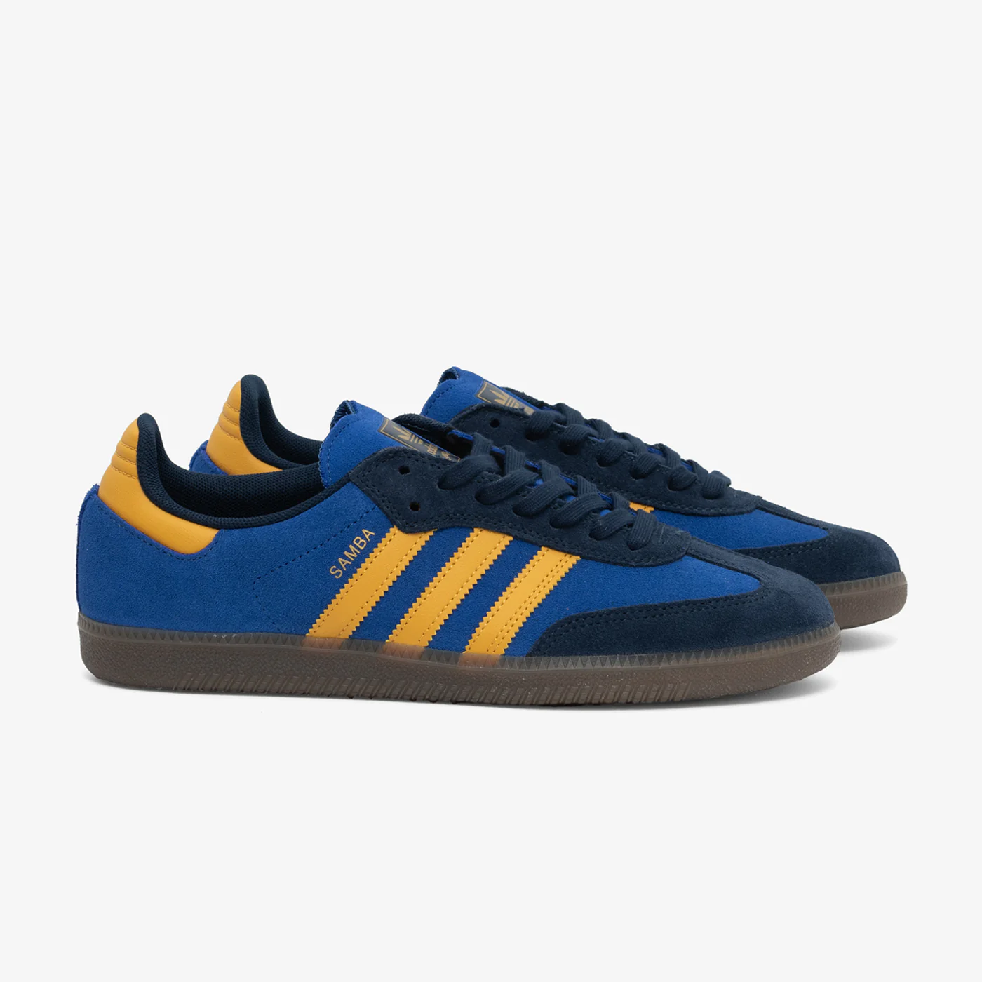 Adidas Samba ADV (Navy/Yellow/Gum)