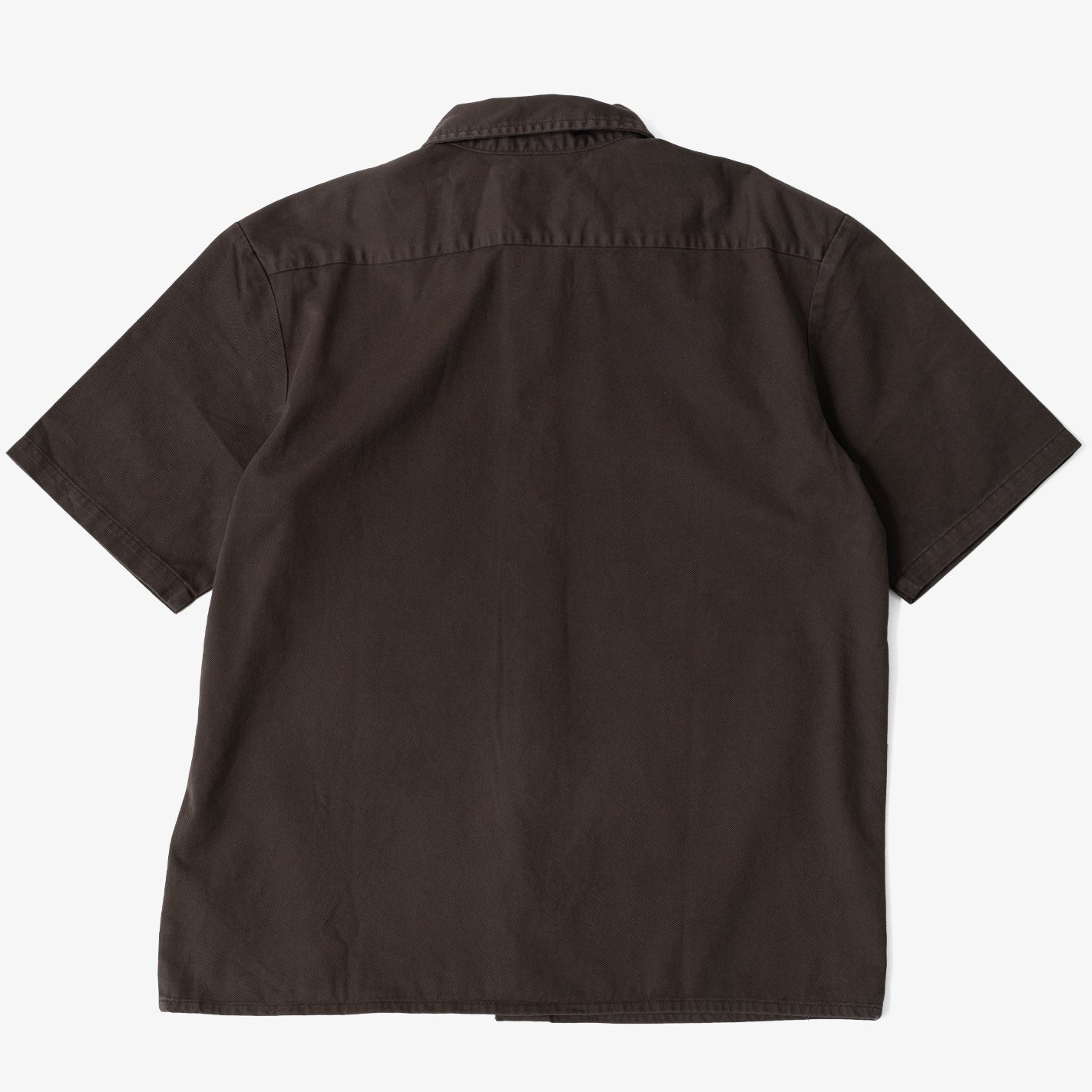 Dickies Short Sleeve Button Up (Brown) - Image 2