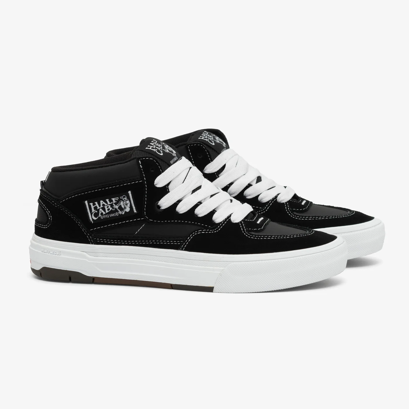 Vans Skate Half Cab Wafflecup (Black/White)