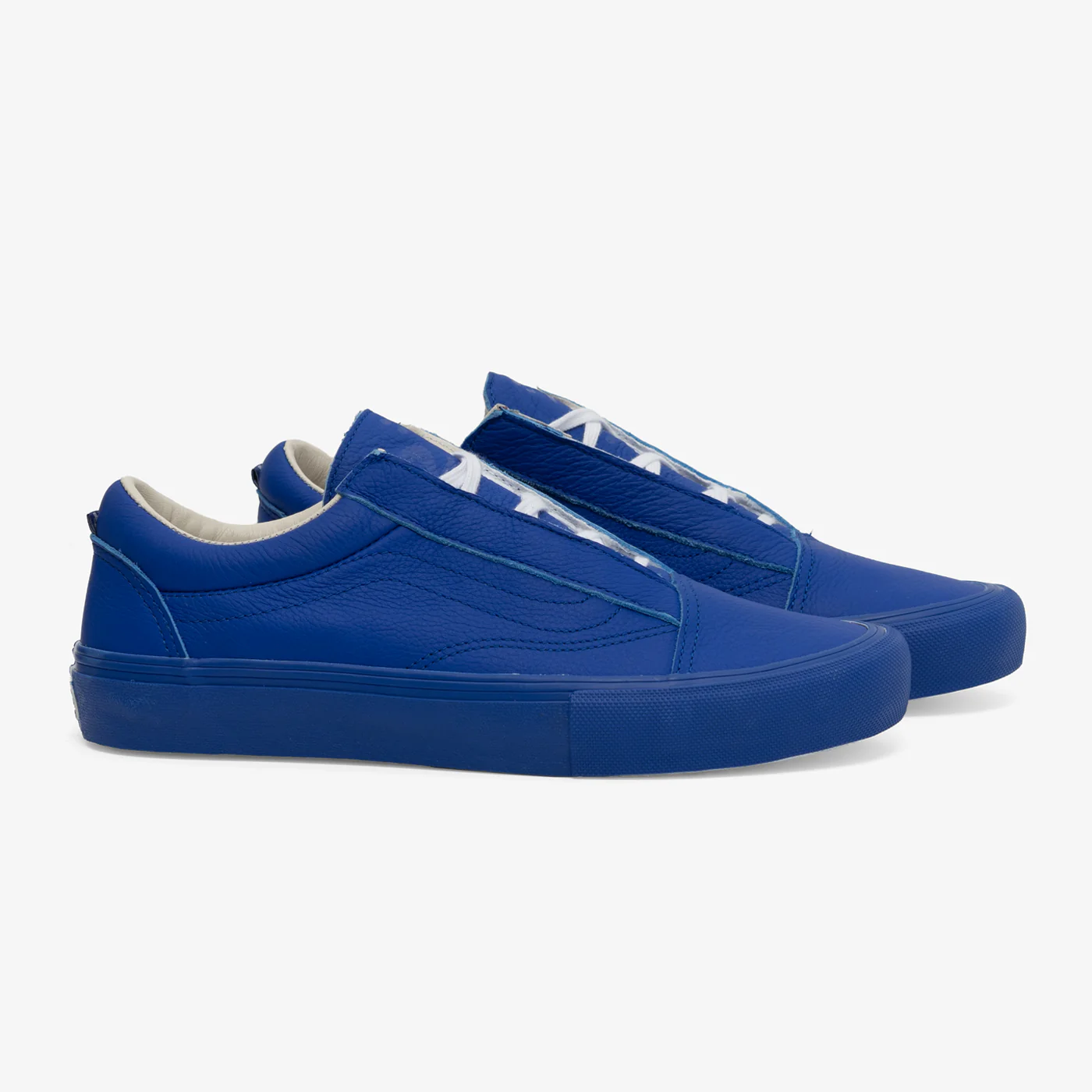Vans Skate Old Skool Ghillie 2risers (Navy/White)