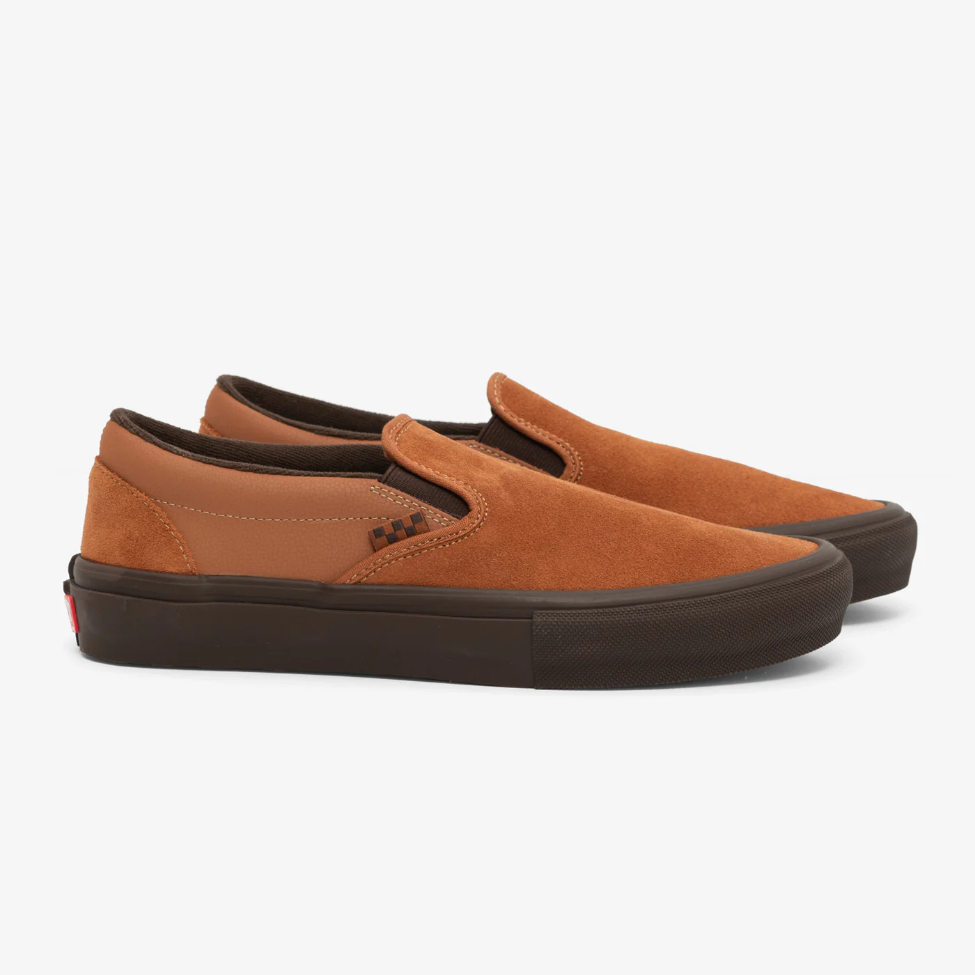 Vans Skate Slip-On (Brown/Gum)