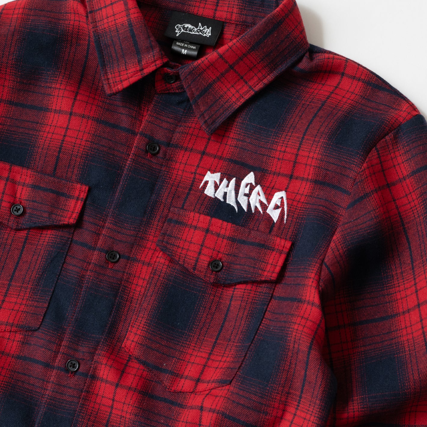 There Sally Flannel Shirt (Red)