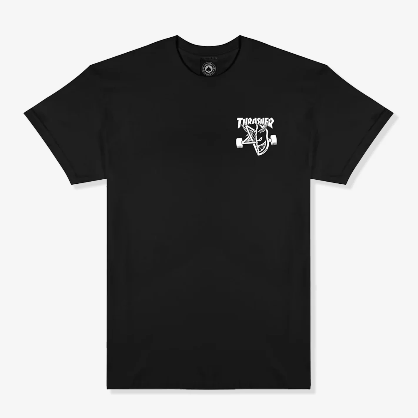 Thrasher X Spitfire Classic Swirl Tee (Black) - Image 2